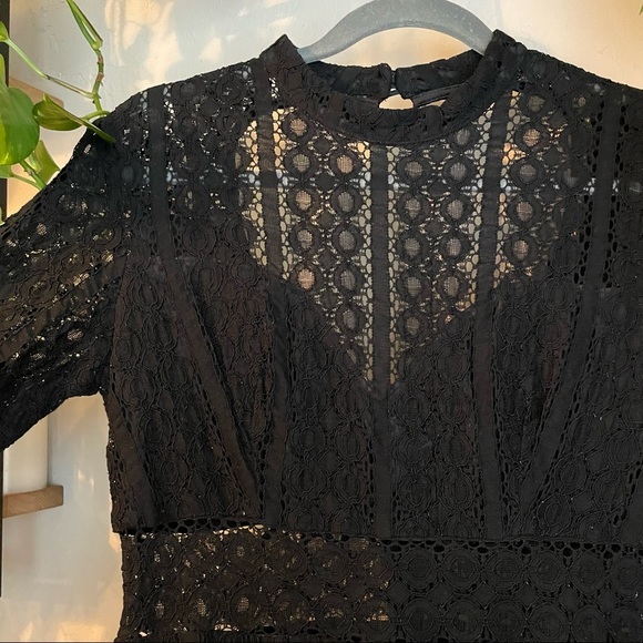 DNA Couture Black Lace Dress - Picture 2 of 5